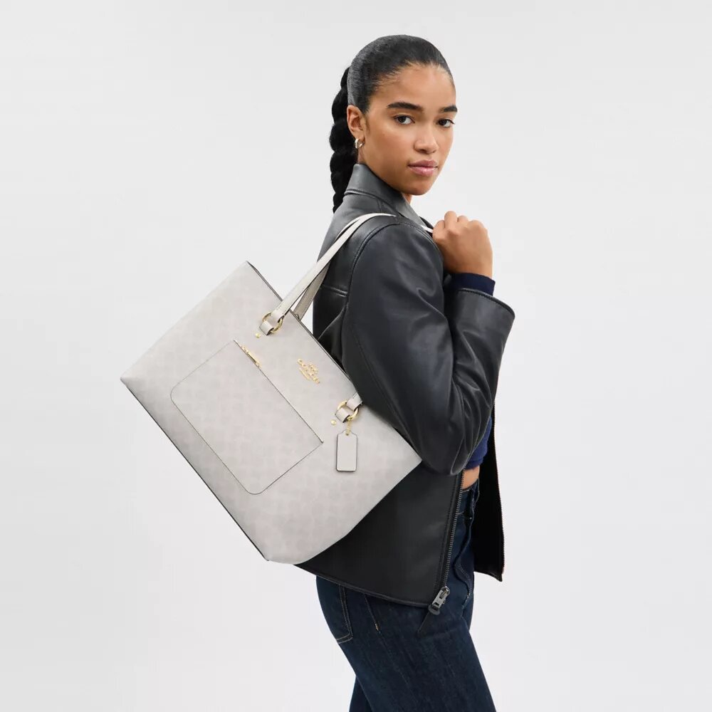 Sac cabas Station en Signature Canvas