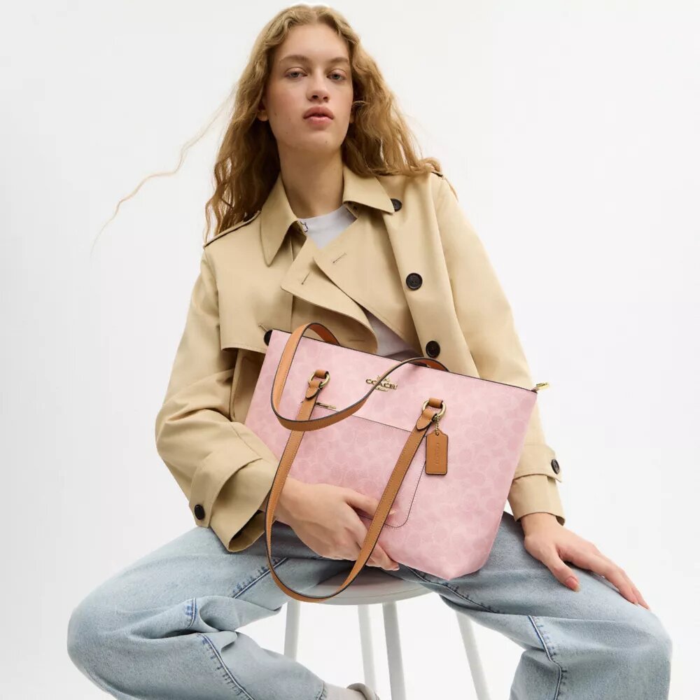 Sac cabas Station en Signature Canvas