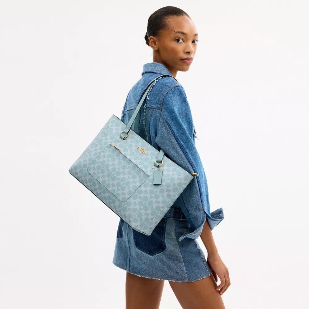 Sac cabas Station en Signature Canvas