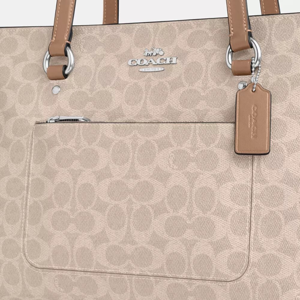Sac cabas Station en Signature Canvas