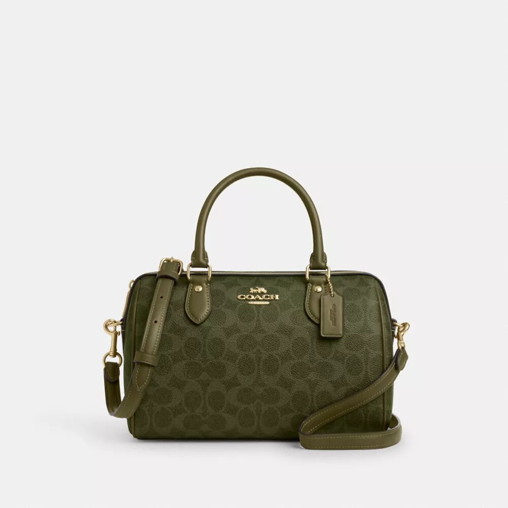 Sac cartable Rowan en Signature Canvas