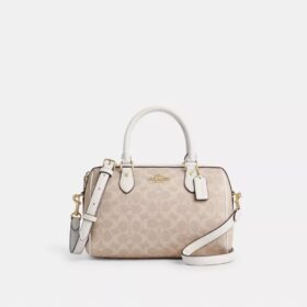 Sac cartable Rowan en Signature Canvas