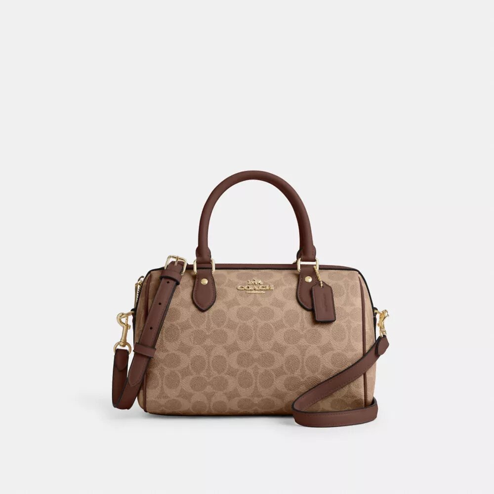Sac cartable Rowan en Signature Canvas