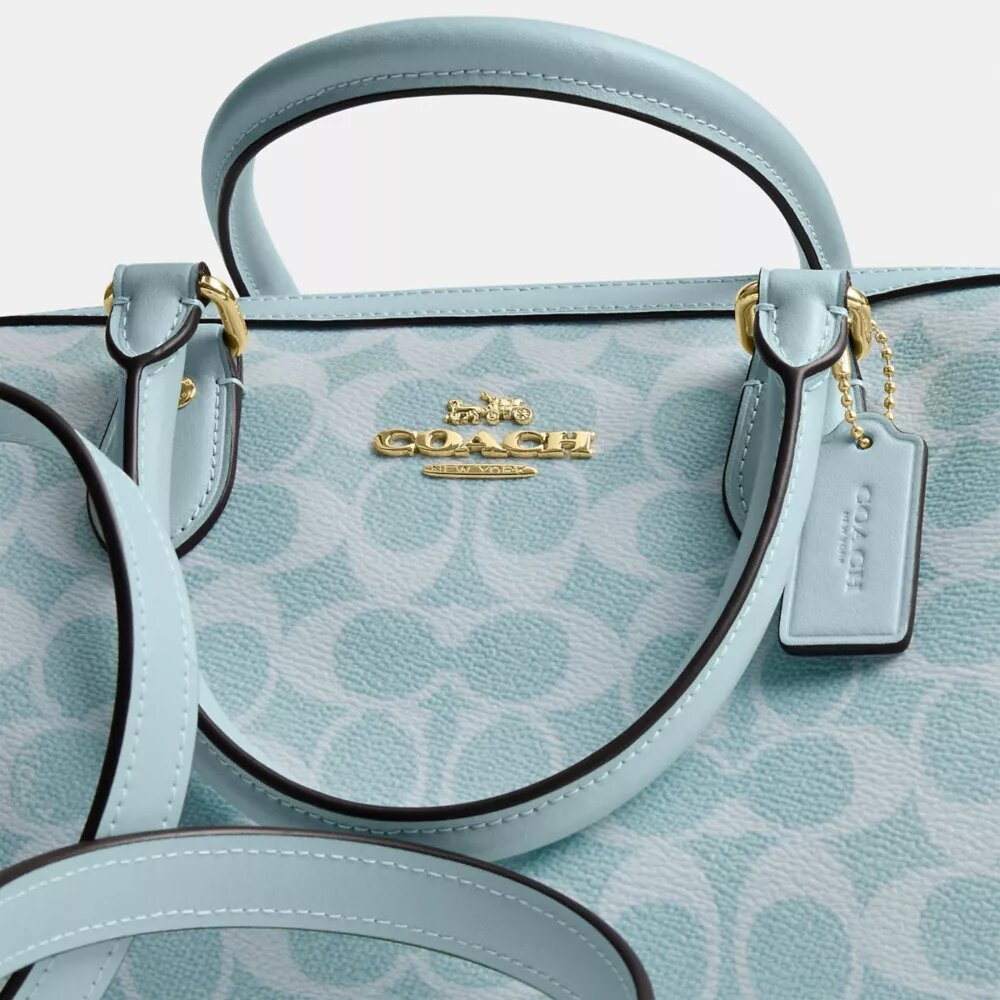Sac cartable Rowan en Signature Canvas