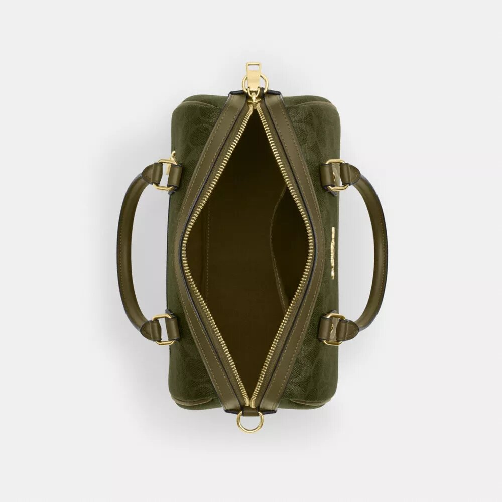 Sac cartable Rowan en Signature Canvas