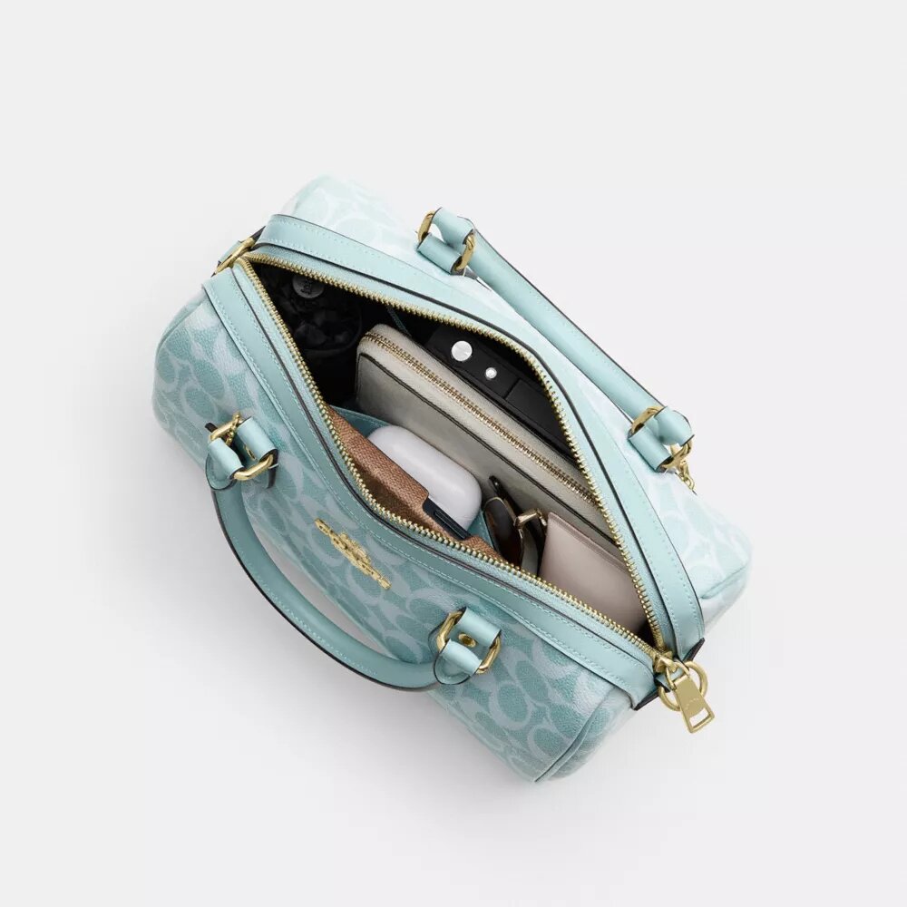 Sac cartable Rowan en Signature Canvas