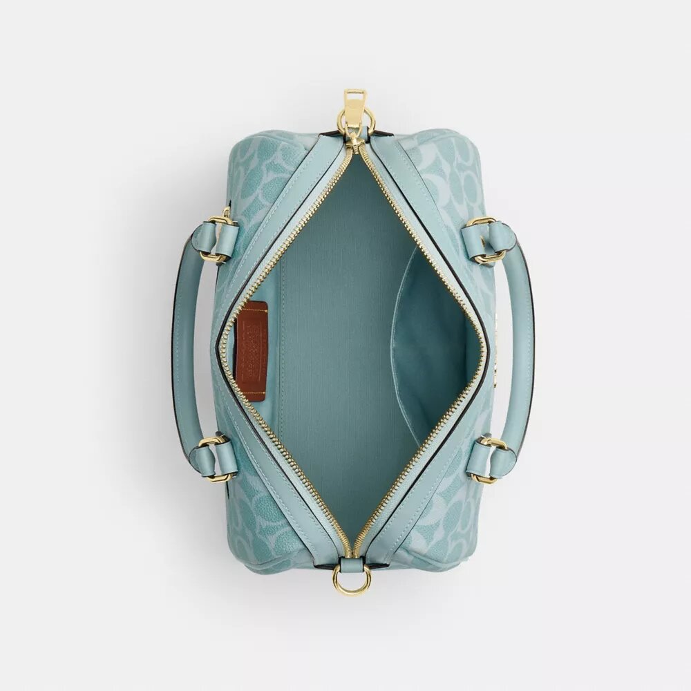 Sac cartable Rowan en Signature Canvas
