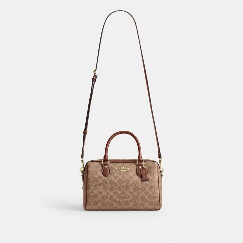 Sac cartable Rowan en Signature Canvas