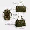 Sac cartable Rowan en Signature Canvas