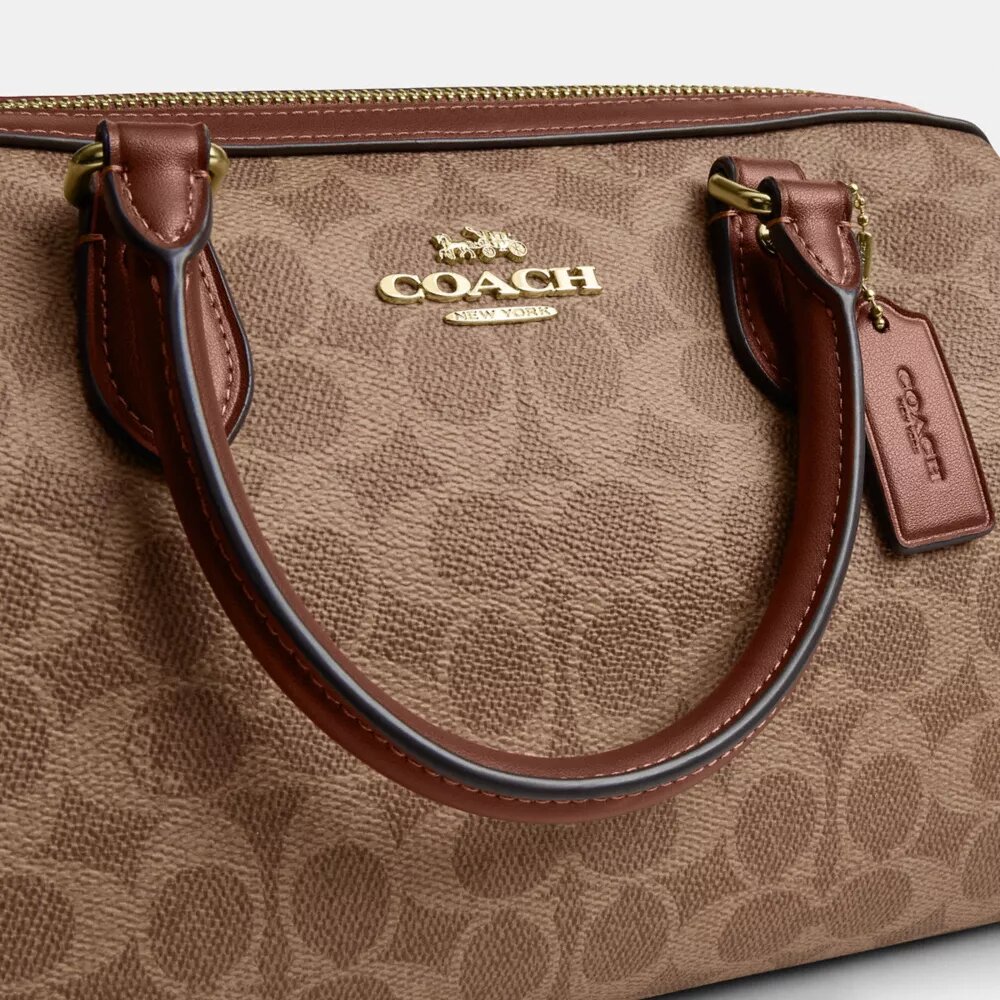 Sac cartable Rowan en Signature Canvas