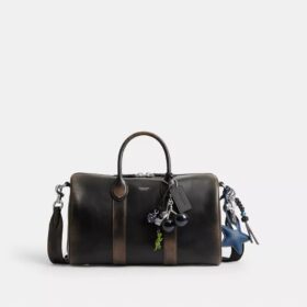 Sac Compass 35 en cuir vieilli avec Charms