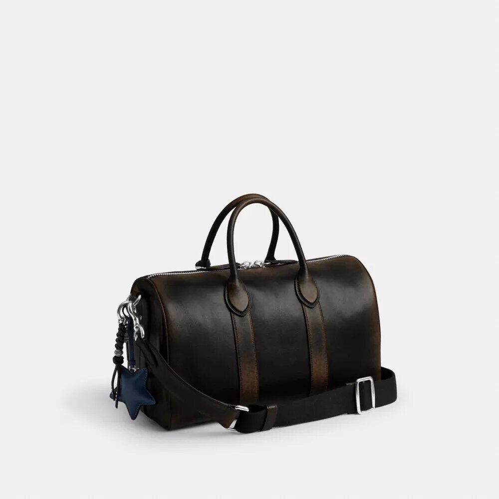 Sac Compass 35 en cuir vieilli avec Charms