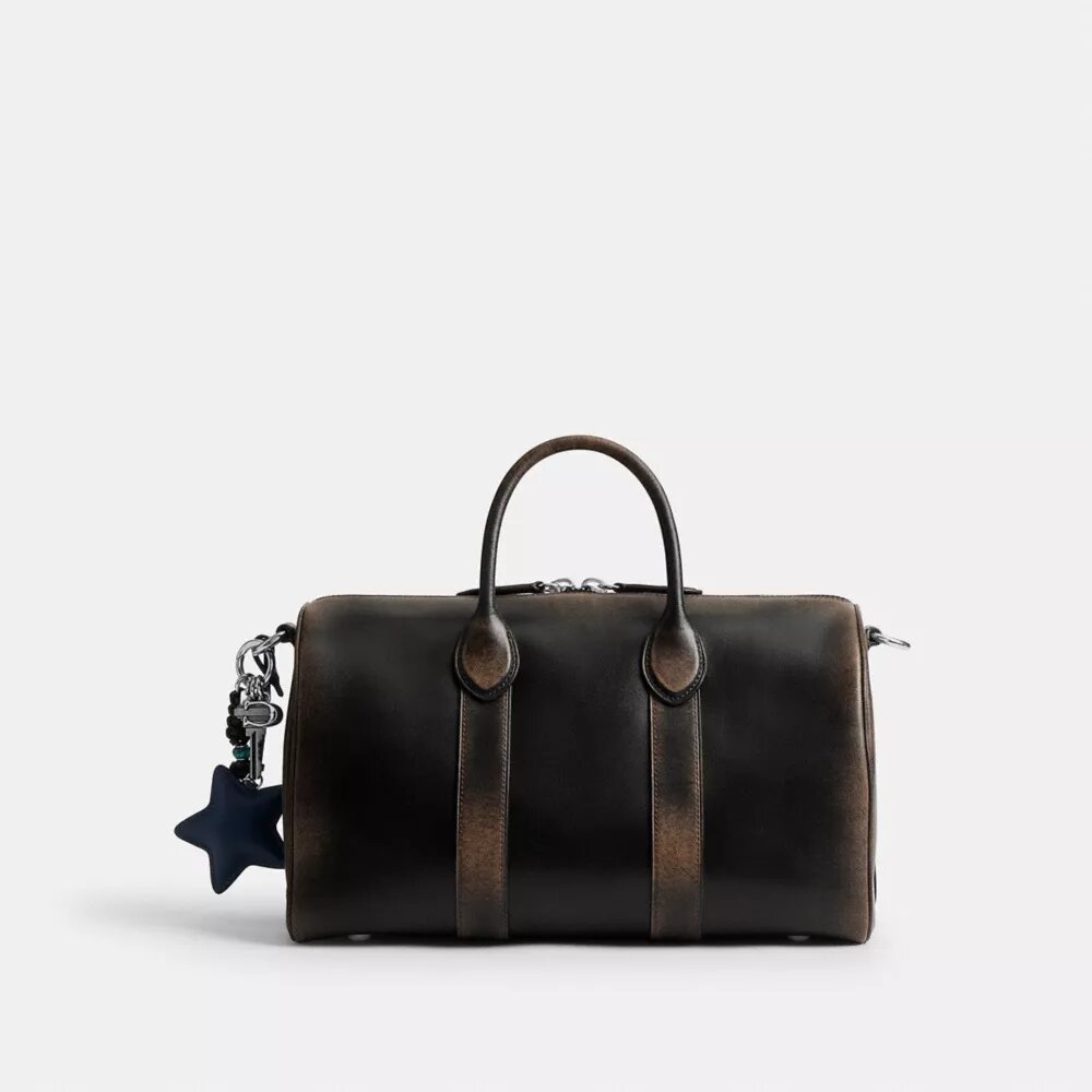 Sac Compass 35 en cuir vieilli avec Charms