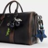 Sac Compass 35 en cuir vieilli avec Charms