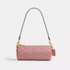 Sac cylindrique en Signature Canvas