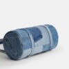 Sac cylindrique Kisslock 28 en denim recyclé