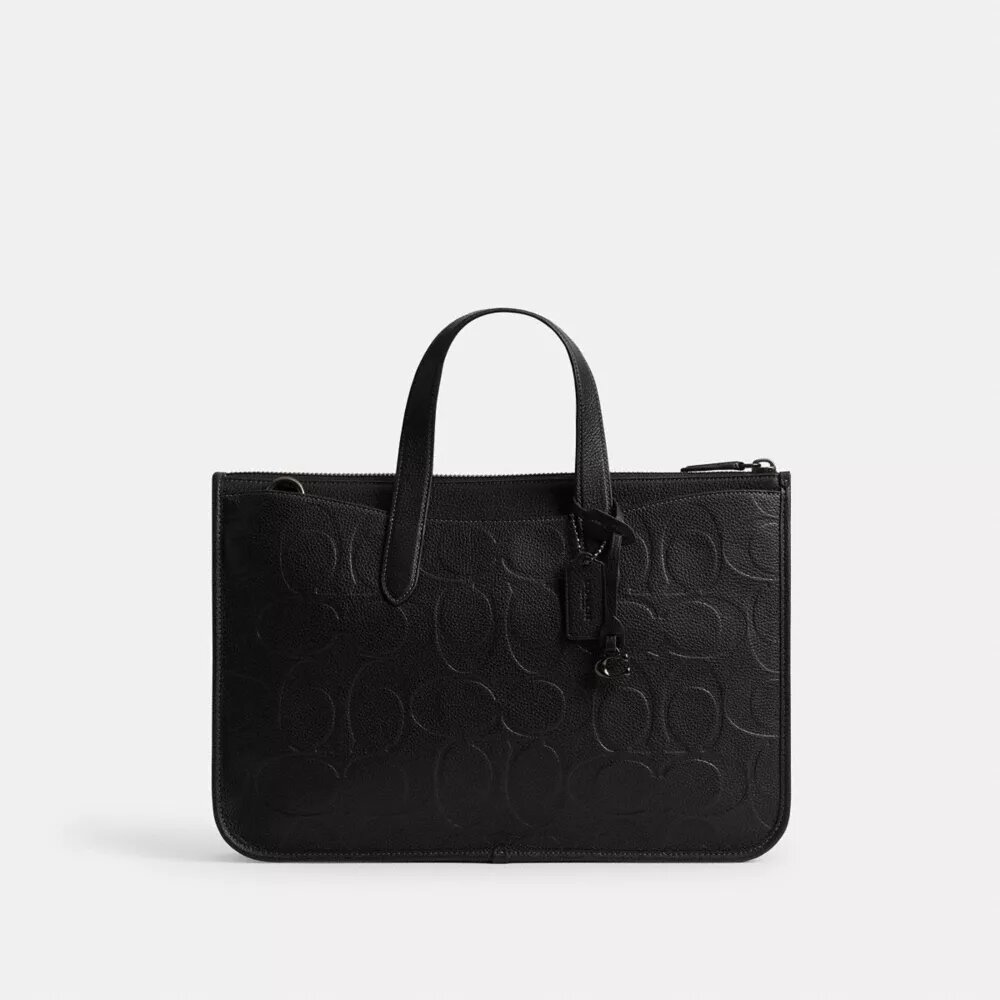 Sac de travail Isaac en cuir Signature Maxi