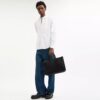 Sac de travail Isaac en cuir Signature Maxi