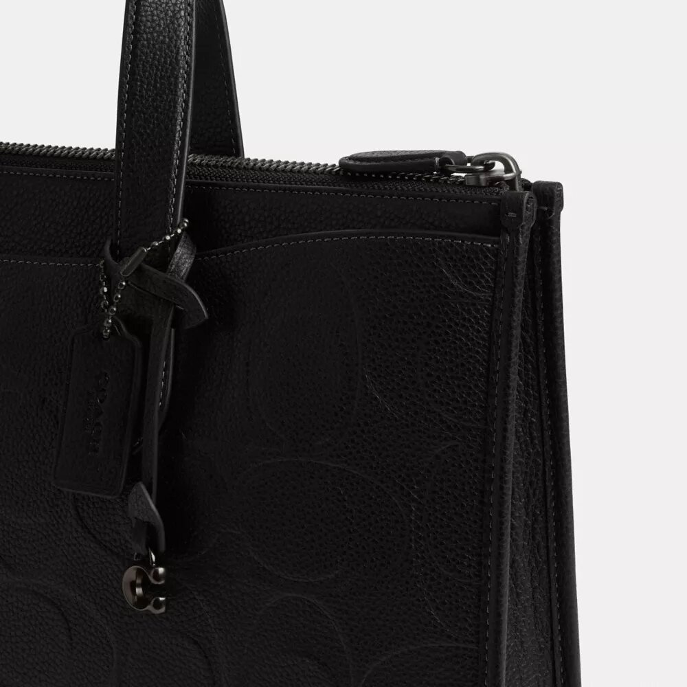 Sac de travail Isaac en cuir Signature Maxi