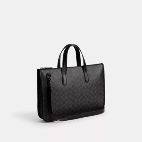 Sac de travail Isaac en Signature Canvas