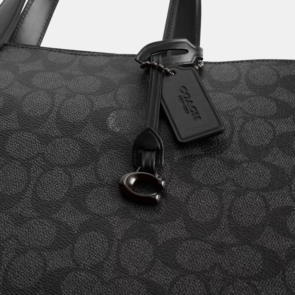 Sac de travail Isaac en Signature Canvas