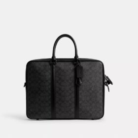 Sac de travail Metropolitan en Signature Canvas