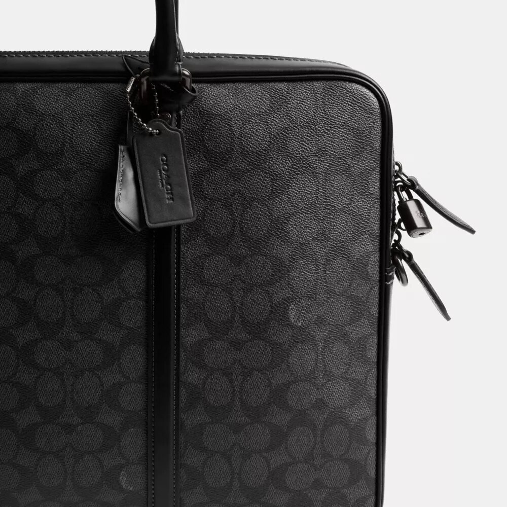 Sac de travail Metropolitan en Signature Canvas