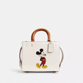 Sac Disney X Coach Rogue 25 avec Mickey Mouse