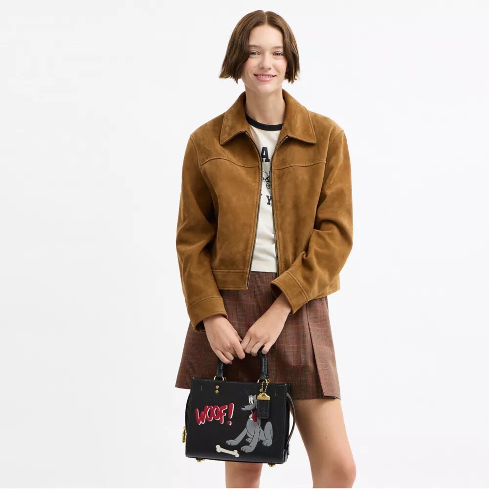 Sac Disney X Coach Rogue 25 avec Pluto