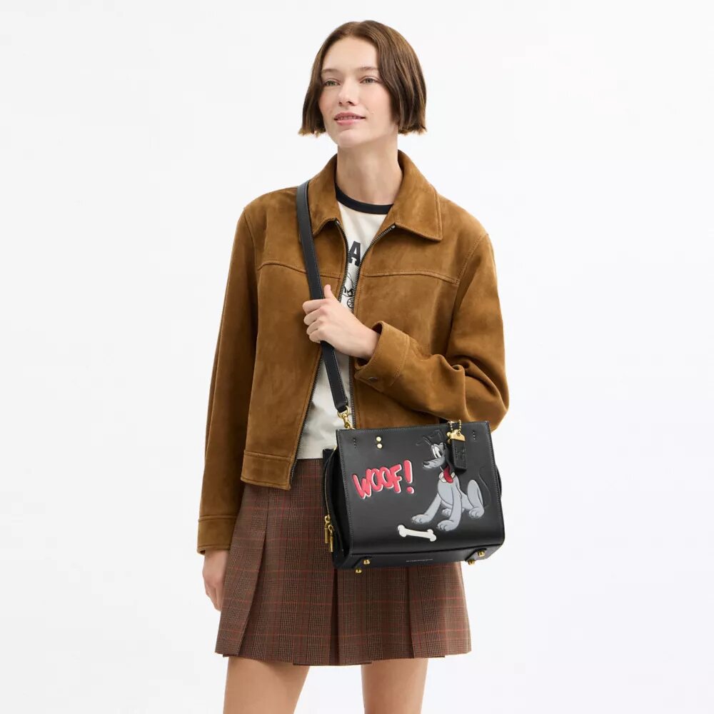 Sac Disney X Coach Rogue 25 avec Pluto