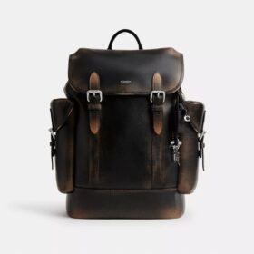 Sac à dos Hitch en cuir patiné