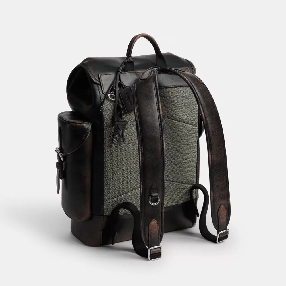 Sac à dos Hitch en cuir patiné
