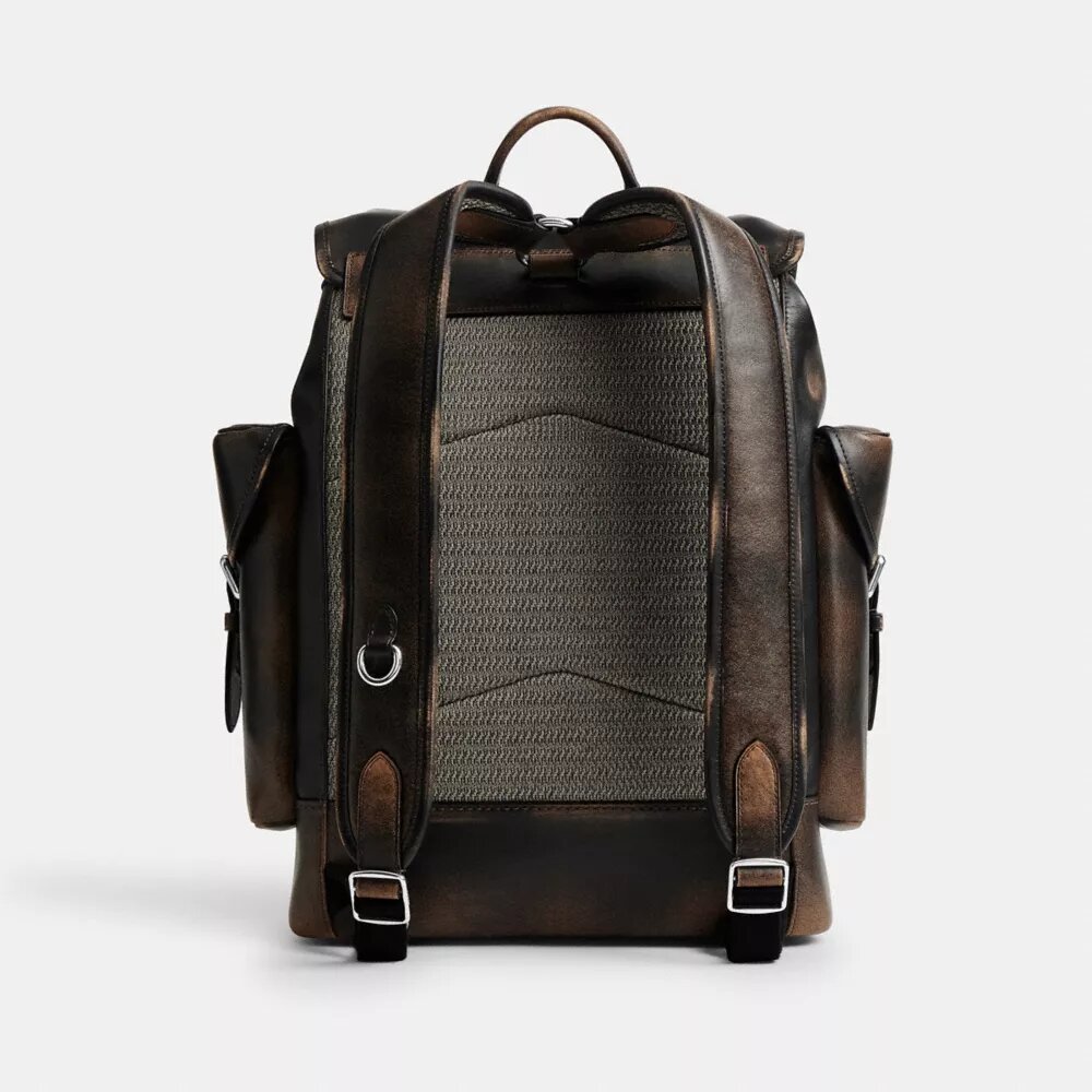 Sac à dos Hitch en cuir patiné