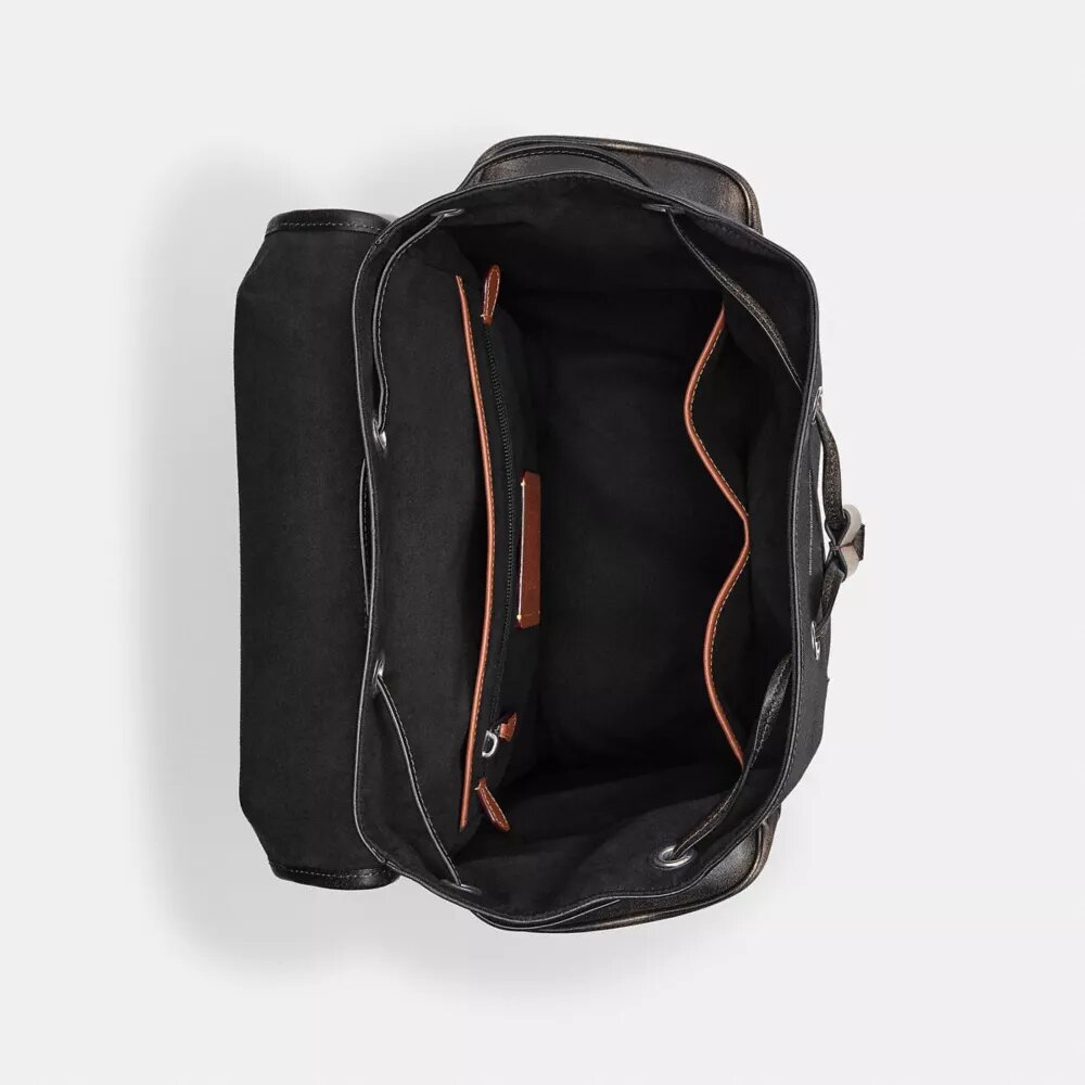 Sac à dos Hitch en cuir patiné