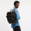 Sac à dos Hitch en cuir patiné
