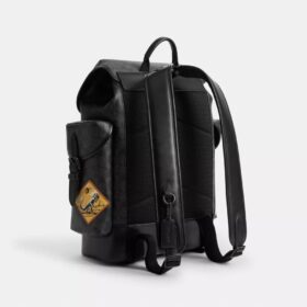 Sac à dos Hitch en Signature Canvas avec empiècements