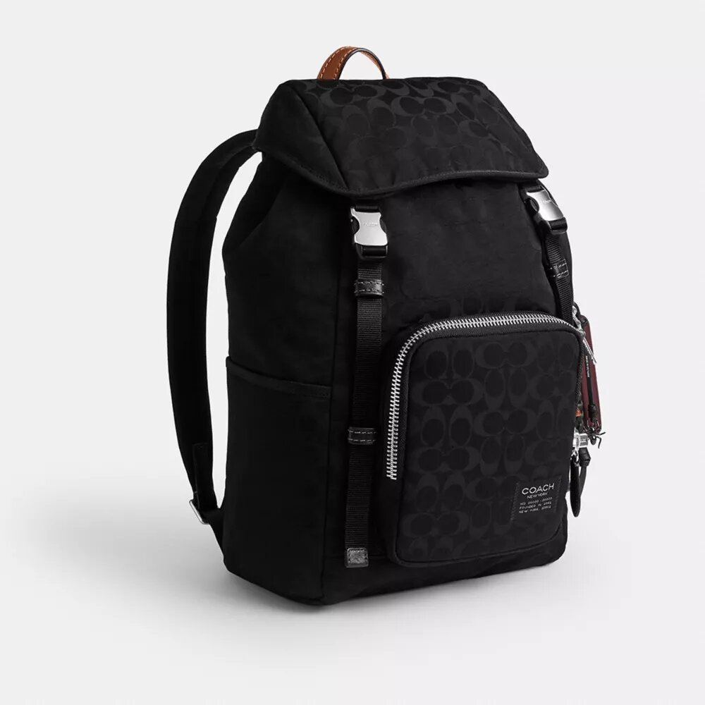 Sac à dos Logan en Nylon emblématique avec Charms