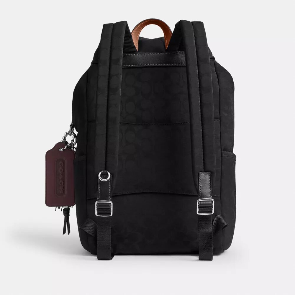 Sac à dos Logan en Nylon emblématique avec Charms