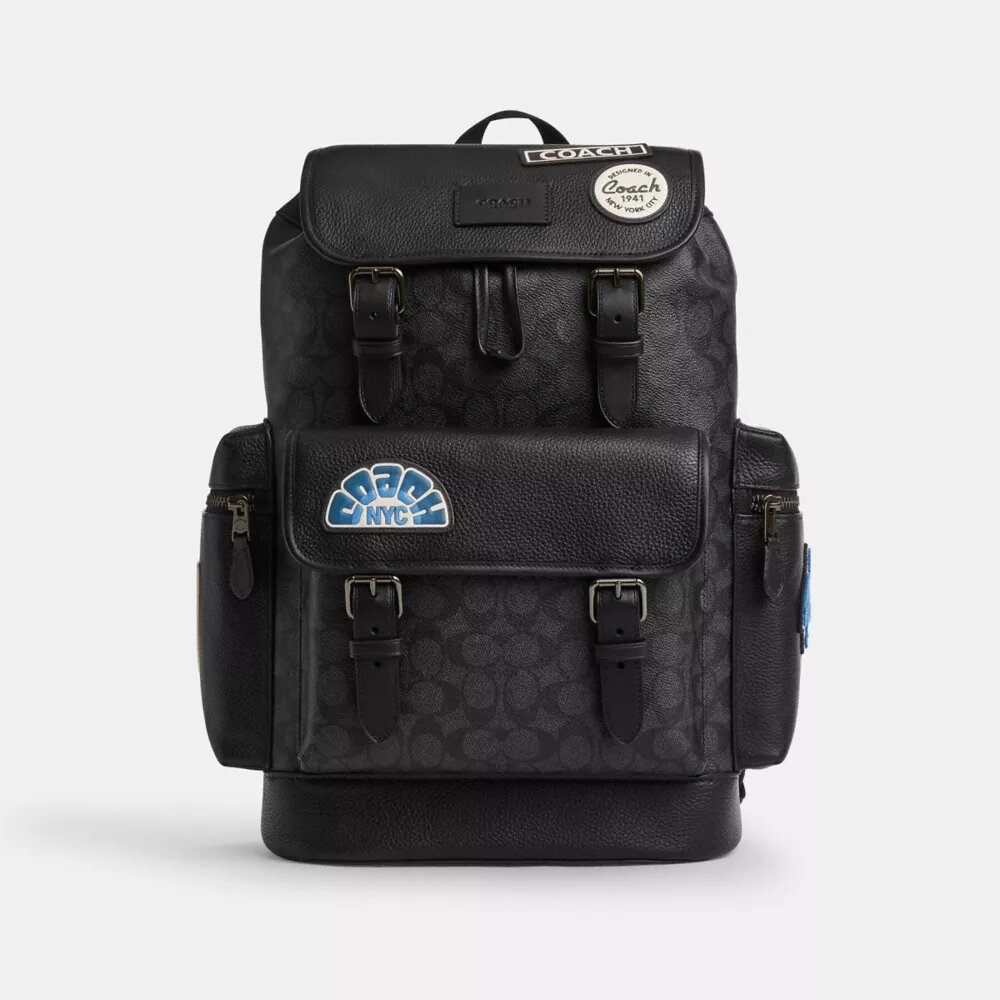 Sac à dos Sprint en Signature Canvas avec empiècements