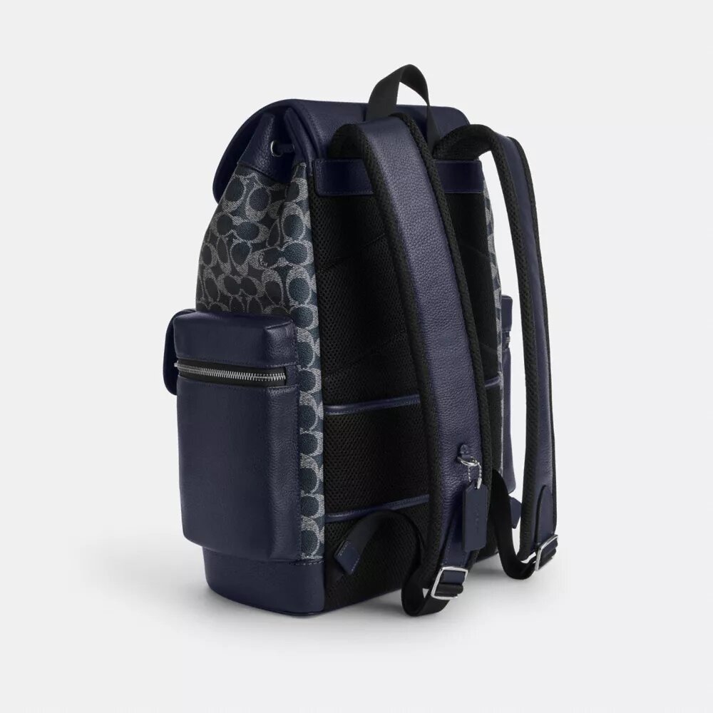 Sac à dos Sprint en Signature Canvas à blocs de couleur