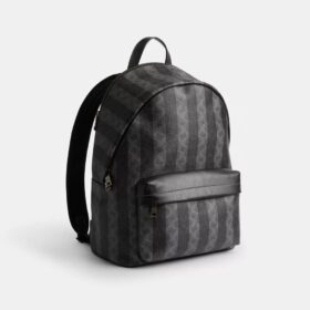 Sac à dos Taylor en Signature Canvas à rayures