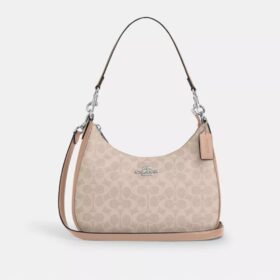 Sac hobo Teri en Signature Canvas