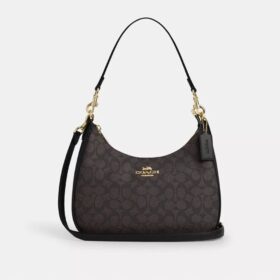Sac hobo Teri en Signature Canvas