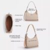 Sac hobo Teri en Signature Canvas