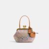 Sac Kisslock Frame 16 en jacquard Signature Crystal