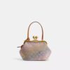 Sac Kisslock Frame 16 en jacquard Signature Crystal