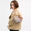 Sac Kisslock Frame 16 en jacquard Signature Crystal