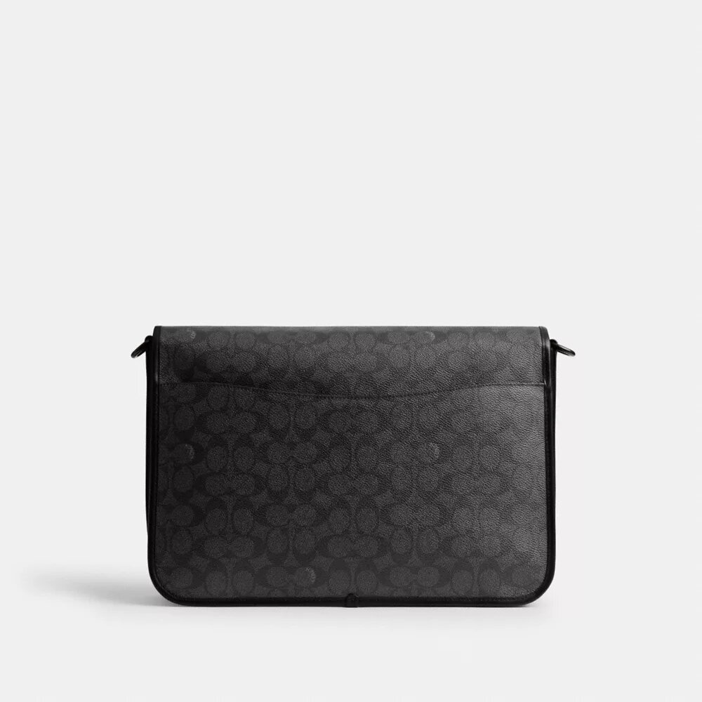 Sac messager Hitch en Signature Canvas