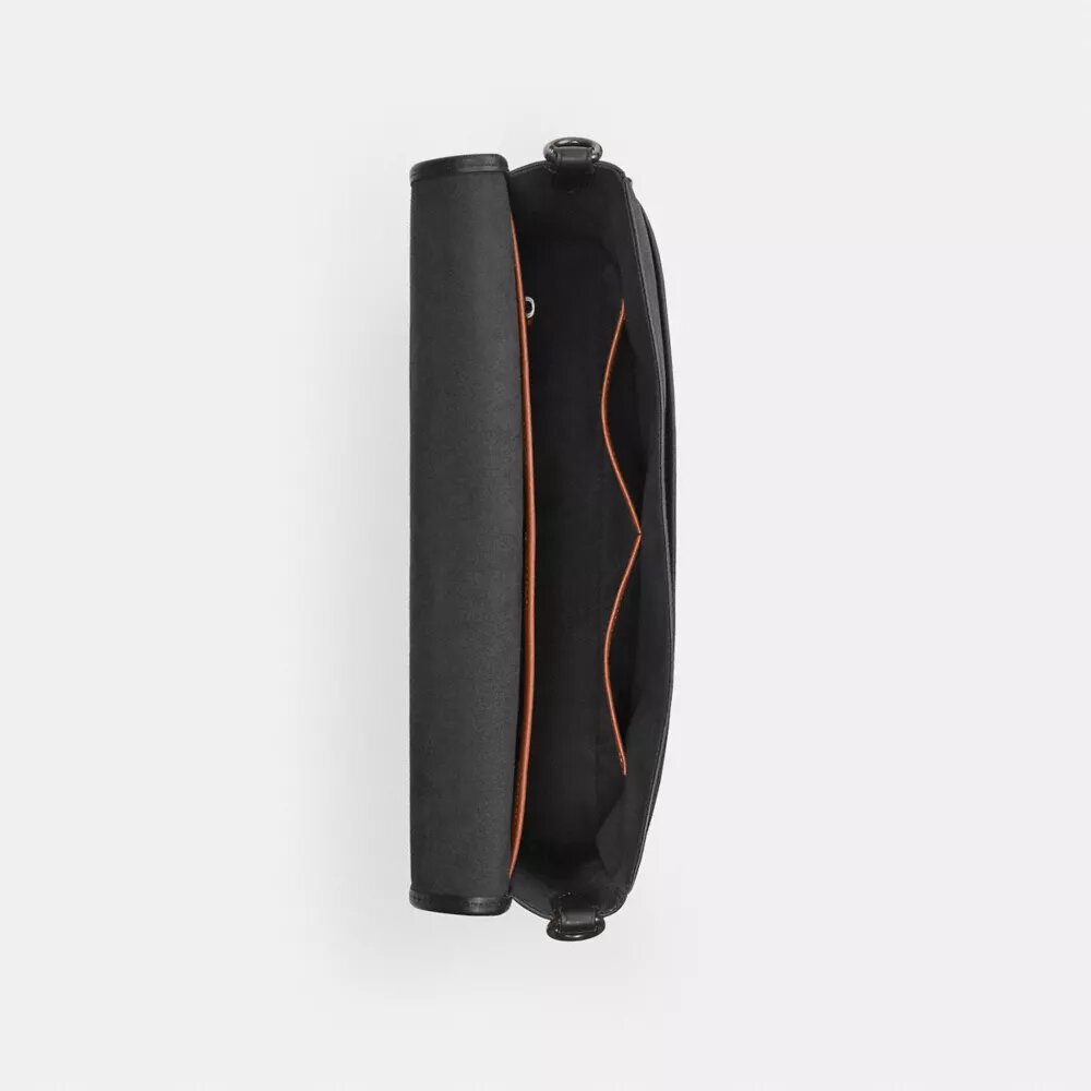 Sac messager Hitch en Signature Canvas avec empiècements