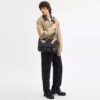 Sac messager Hitch en Signature Canvas avec empiècements